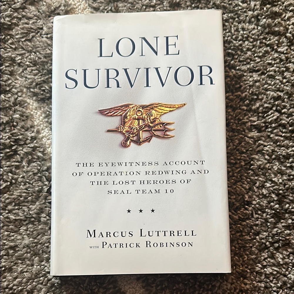 Lone Survivor Hardcover Book